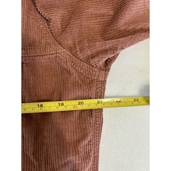 American Eagle Jacket Womens Large Corduroy Button‎ Mauve Pale Pink (d1) - Picture 4 of 7